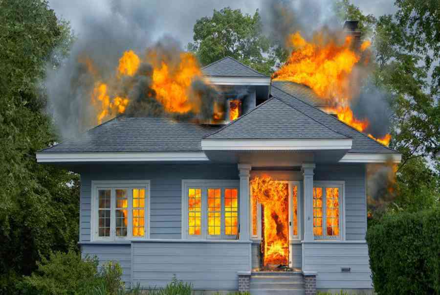 Những điềm báo và số đề may mắn khi nằm mơ thấy cháy nhà 