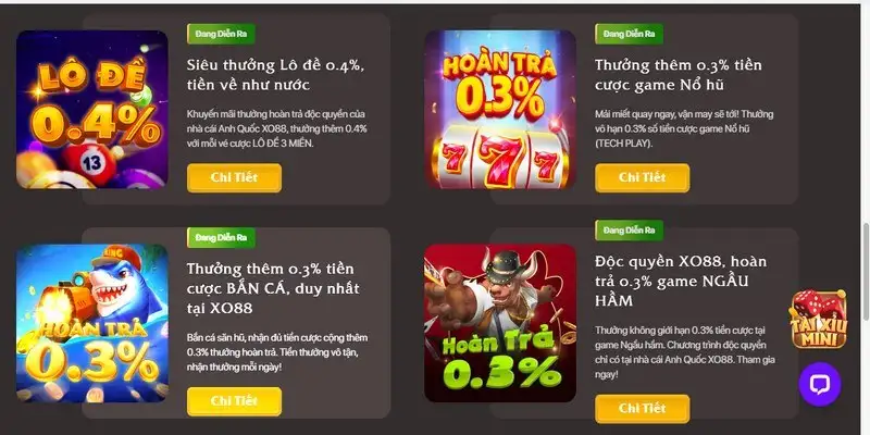 Khuyến mãi XO88 hấp dẫn cho người đam mê giải trí online 7 Khuyến mãi XO88 hấp dẫn cho người đam mê giải trí online