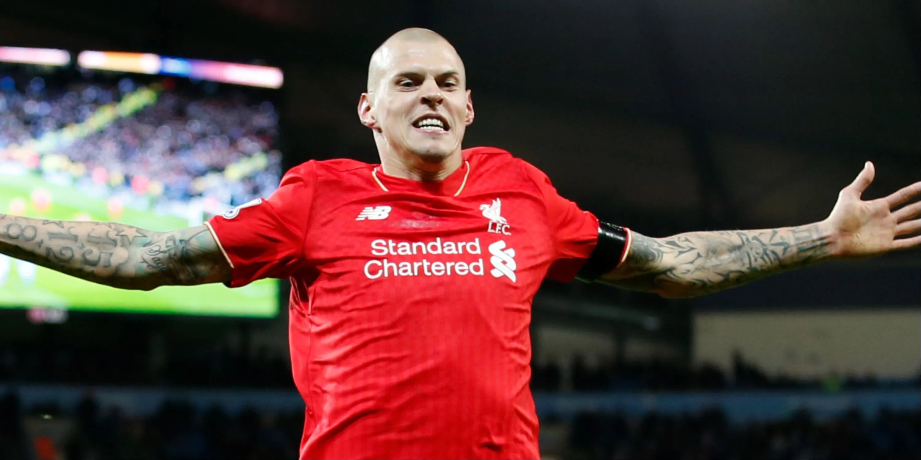 Martin Skrtel trong màu áo Liverpool