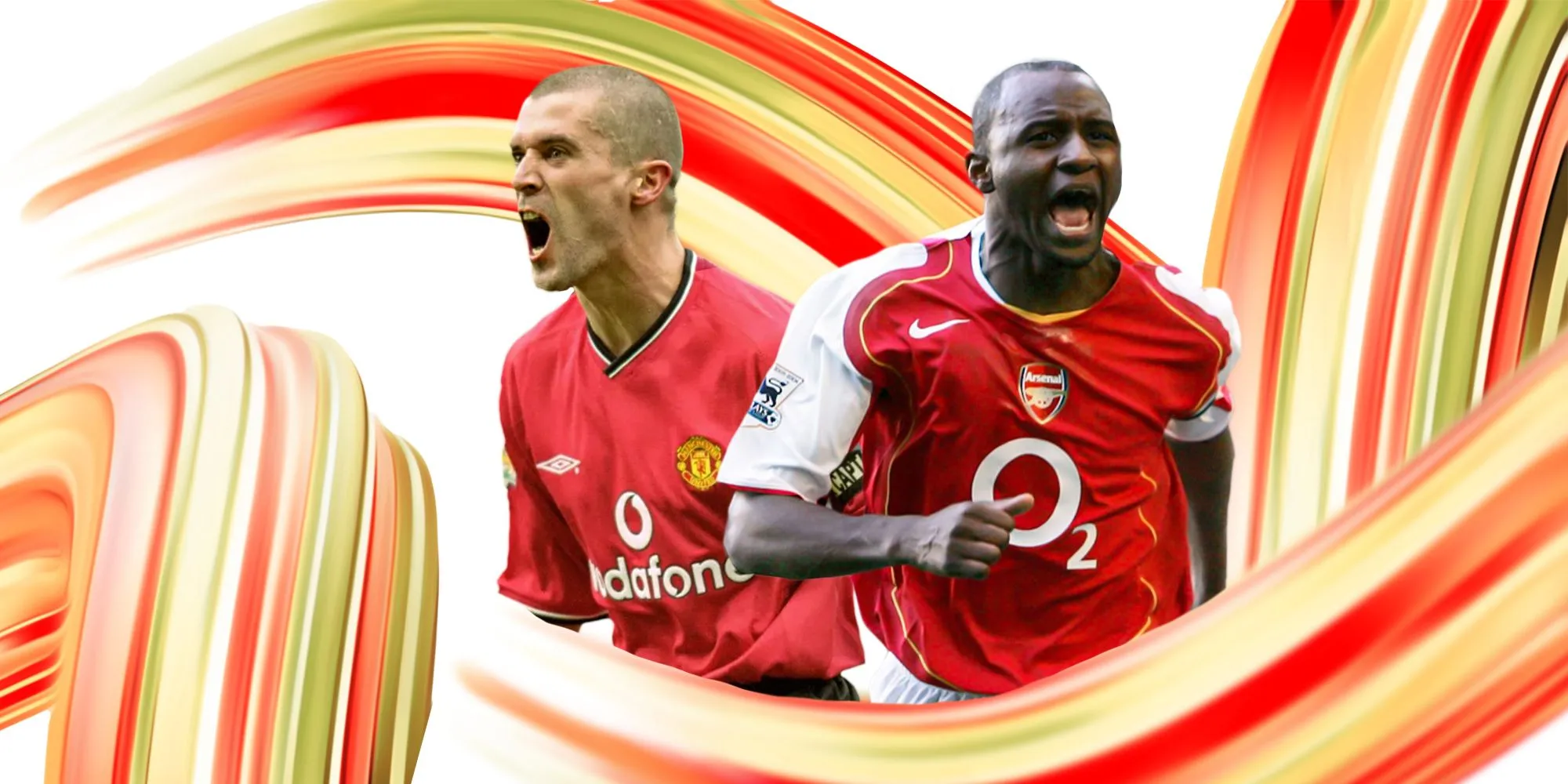 Đối đầu kinh điển giữa Roy Keane và Patrick Vieira, hình ảnh biểu tượng cho những cầu thủ cứng cựa nhất lịch sử Premier League