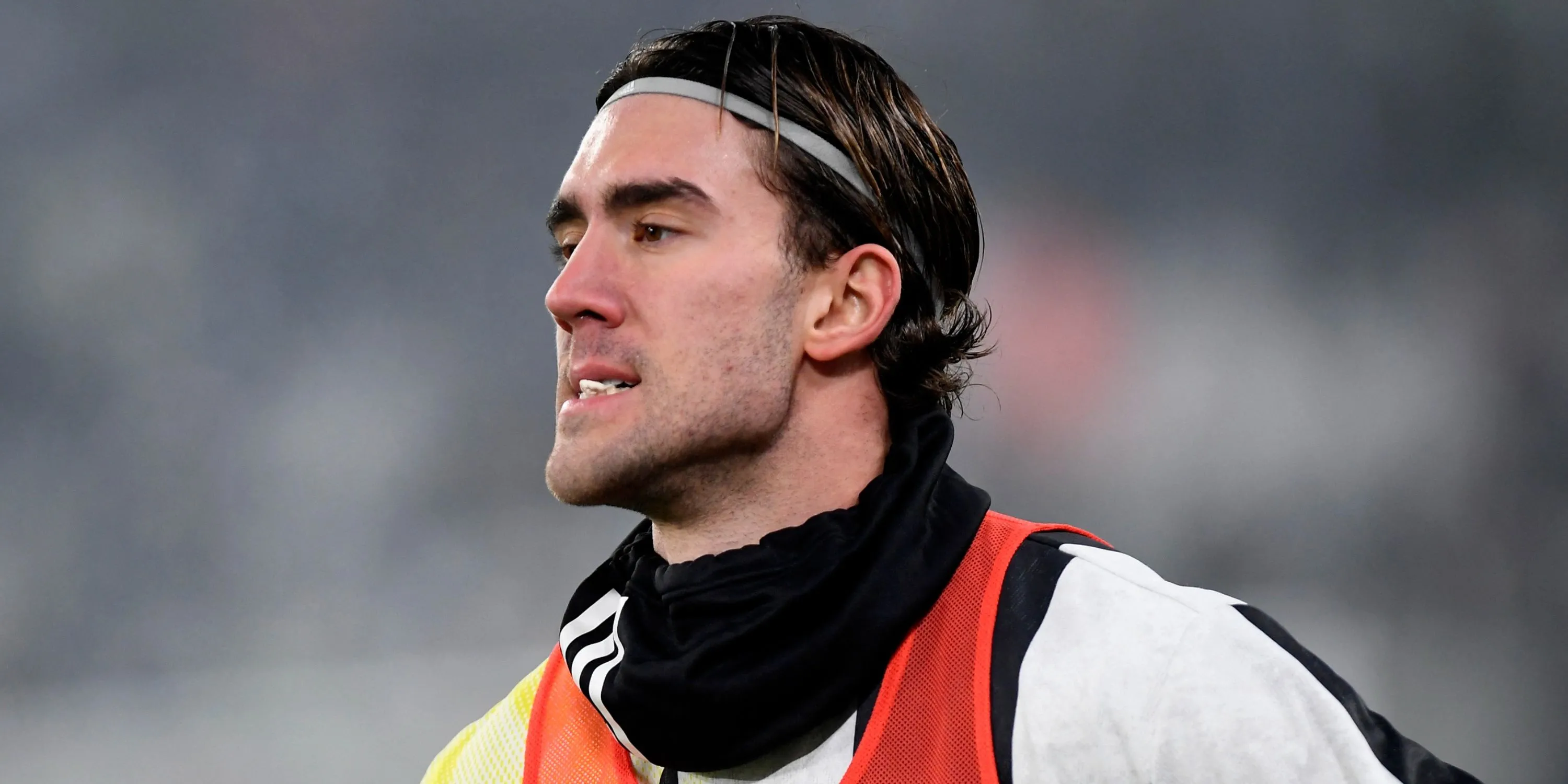 Dusan Vlahovic thi đấu cho Juventus tại Serie A