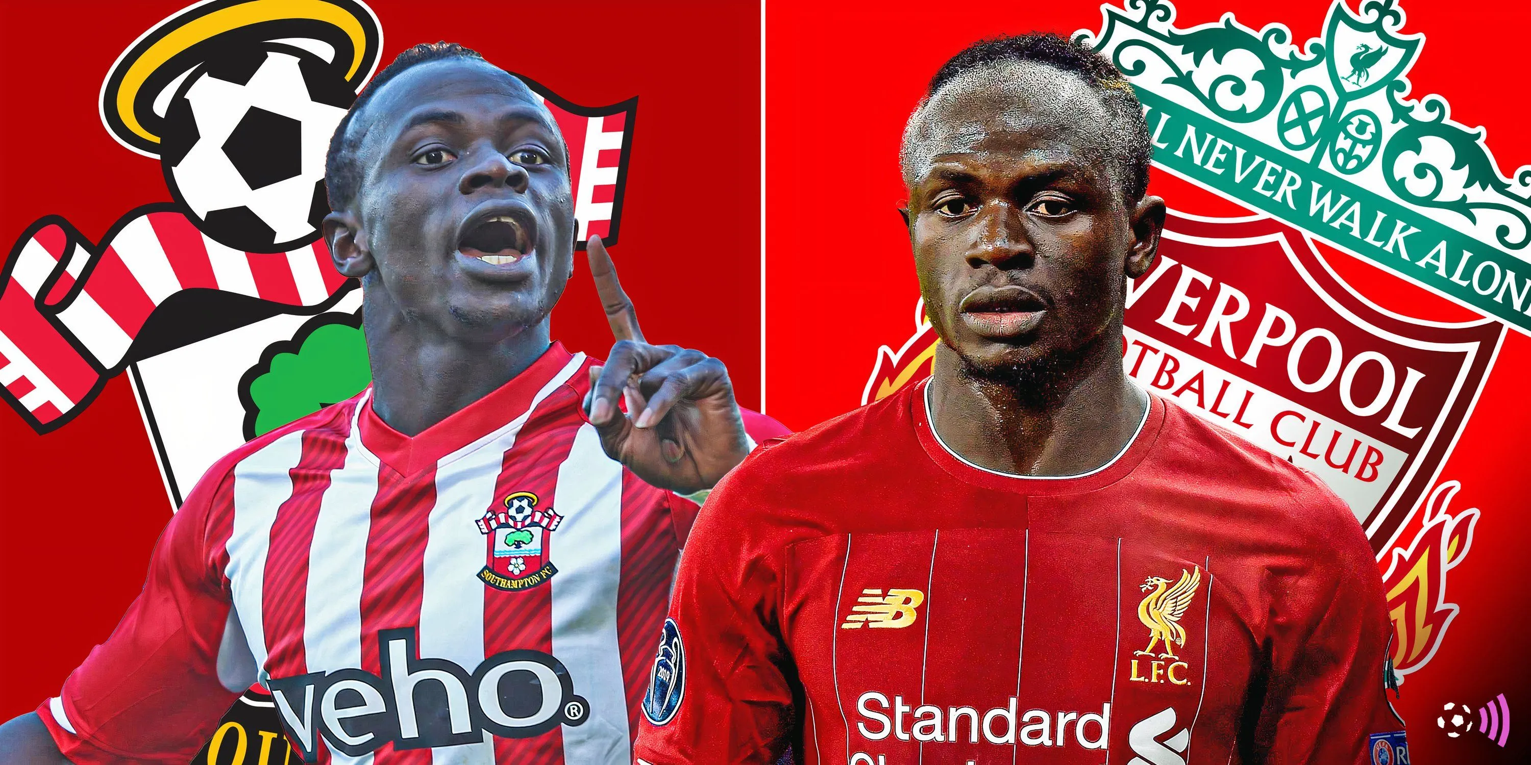 Sadio Mane từng thành công rực rỡ sau khi chuyển từ Southampton sang Liverpool