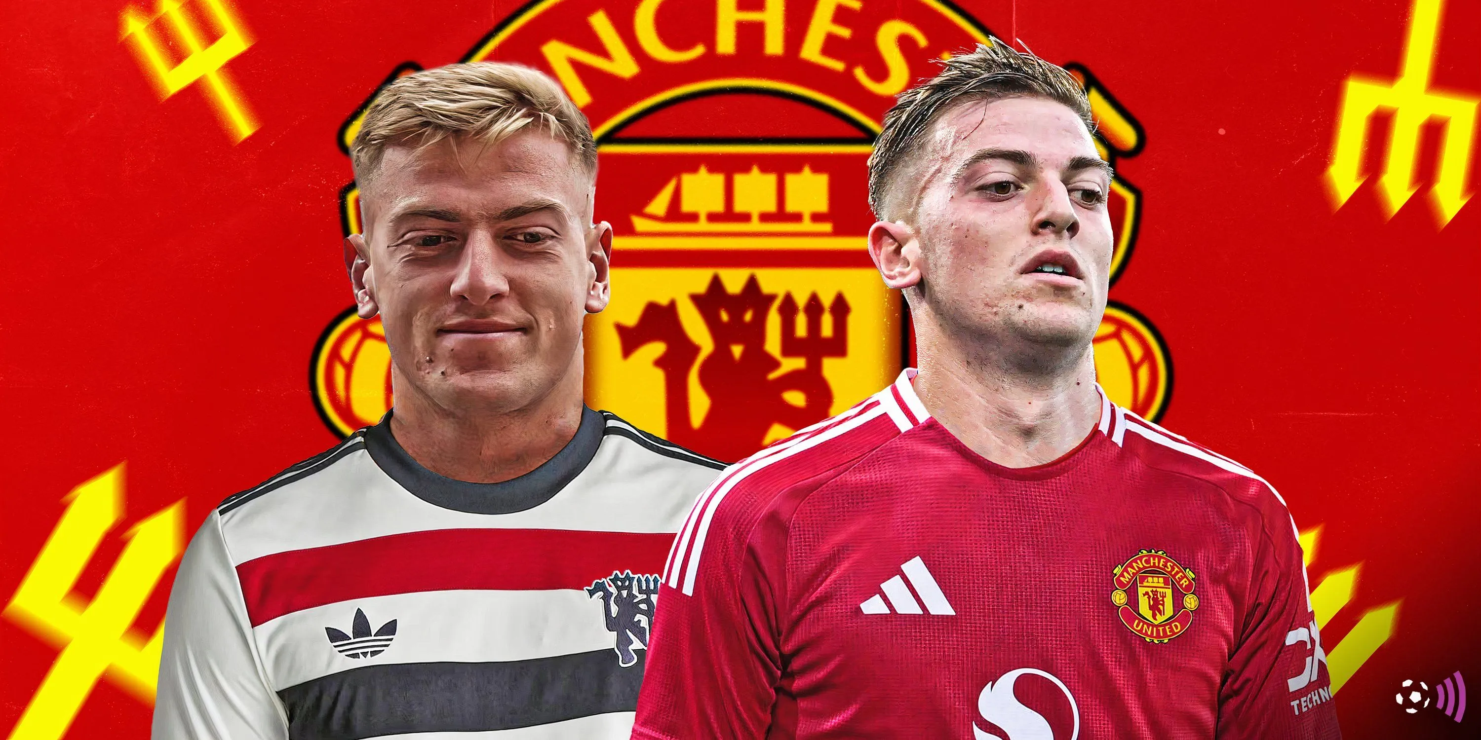 Tiền đạo Liam Delap, người được cả Manchester United và Chelsea quan tâm chuyển nhượng