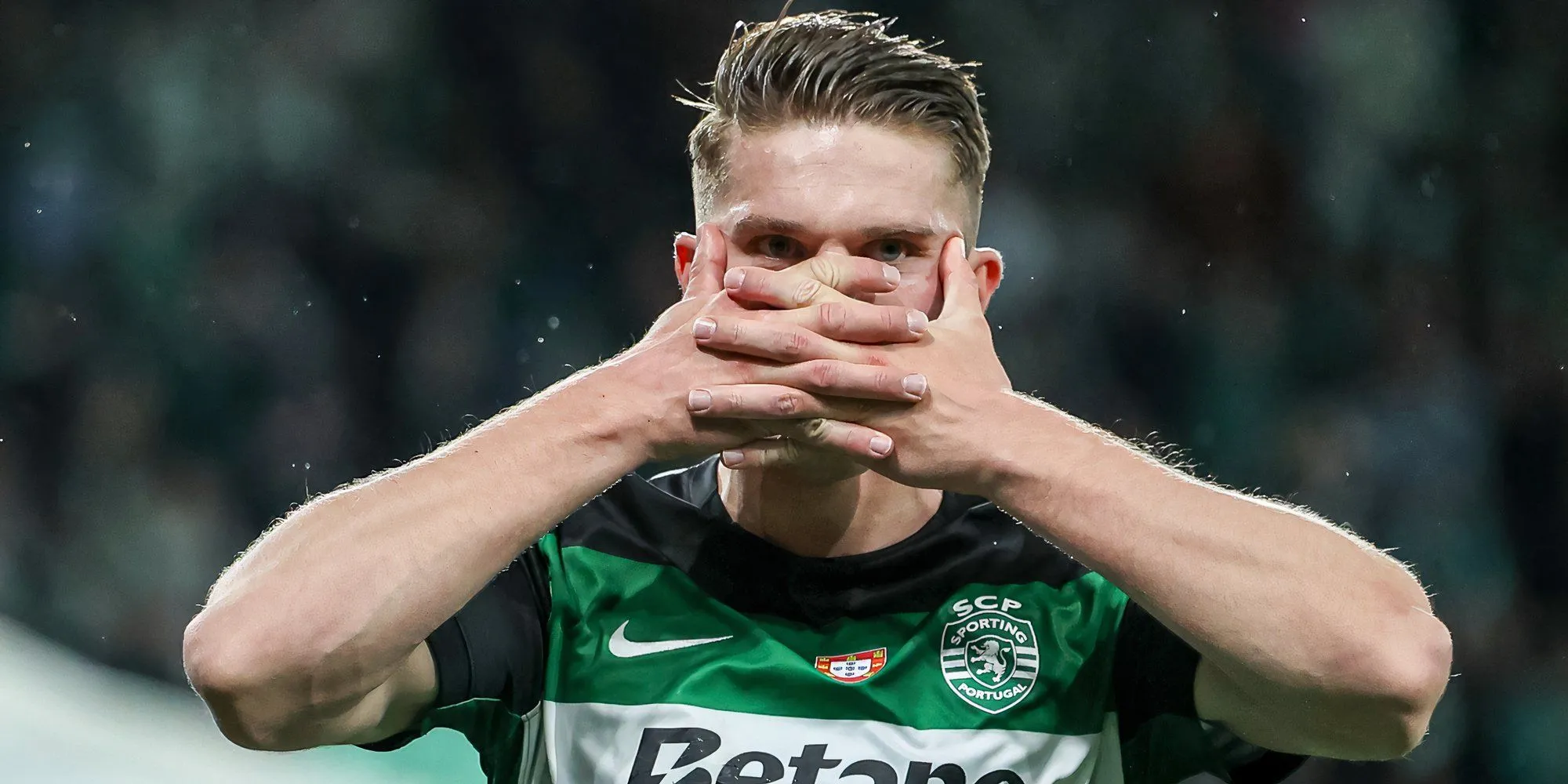 Tiền đạo Viktor Gyokeres, mục tiêu chuyển nhượng của Man Utd và Arsenal
