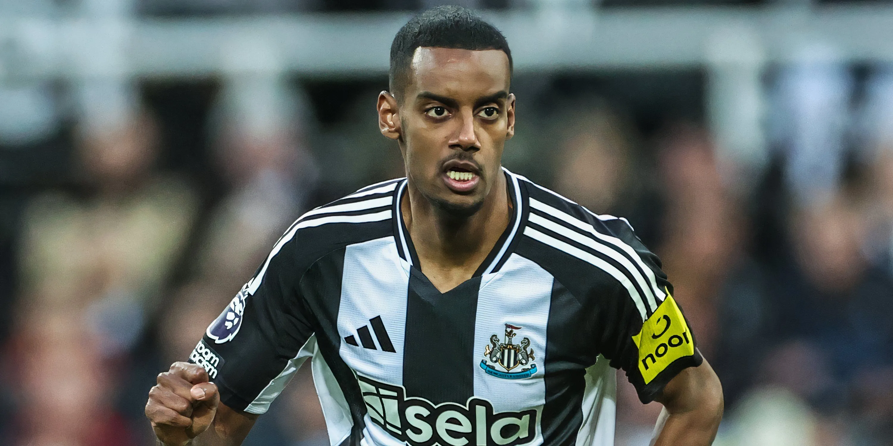 Alexander Isak thi đấu cho Newcastle United