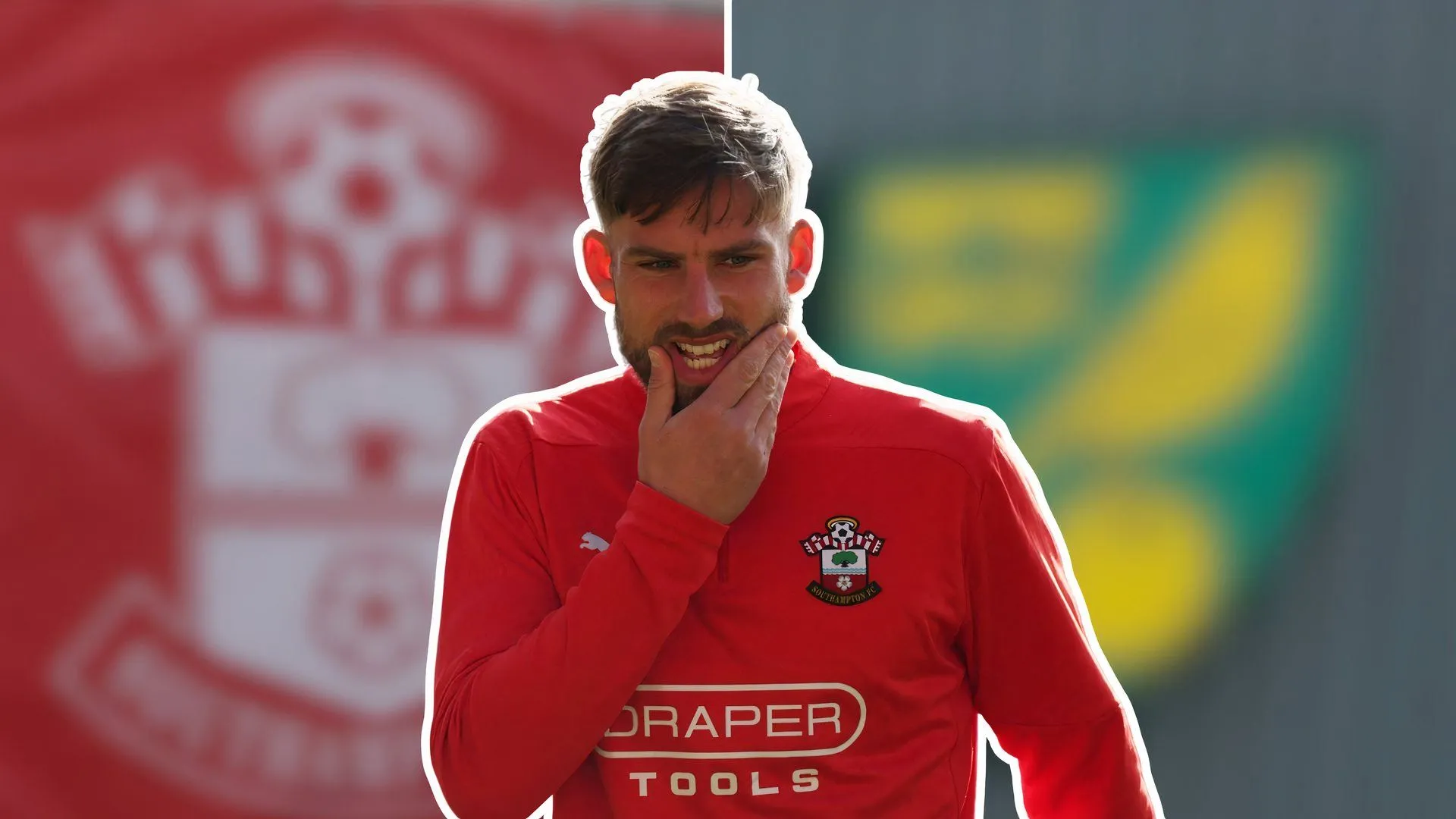 Charlie Taylor trong màu áo Southampton và khả năng đến Norwich City