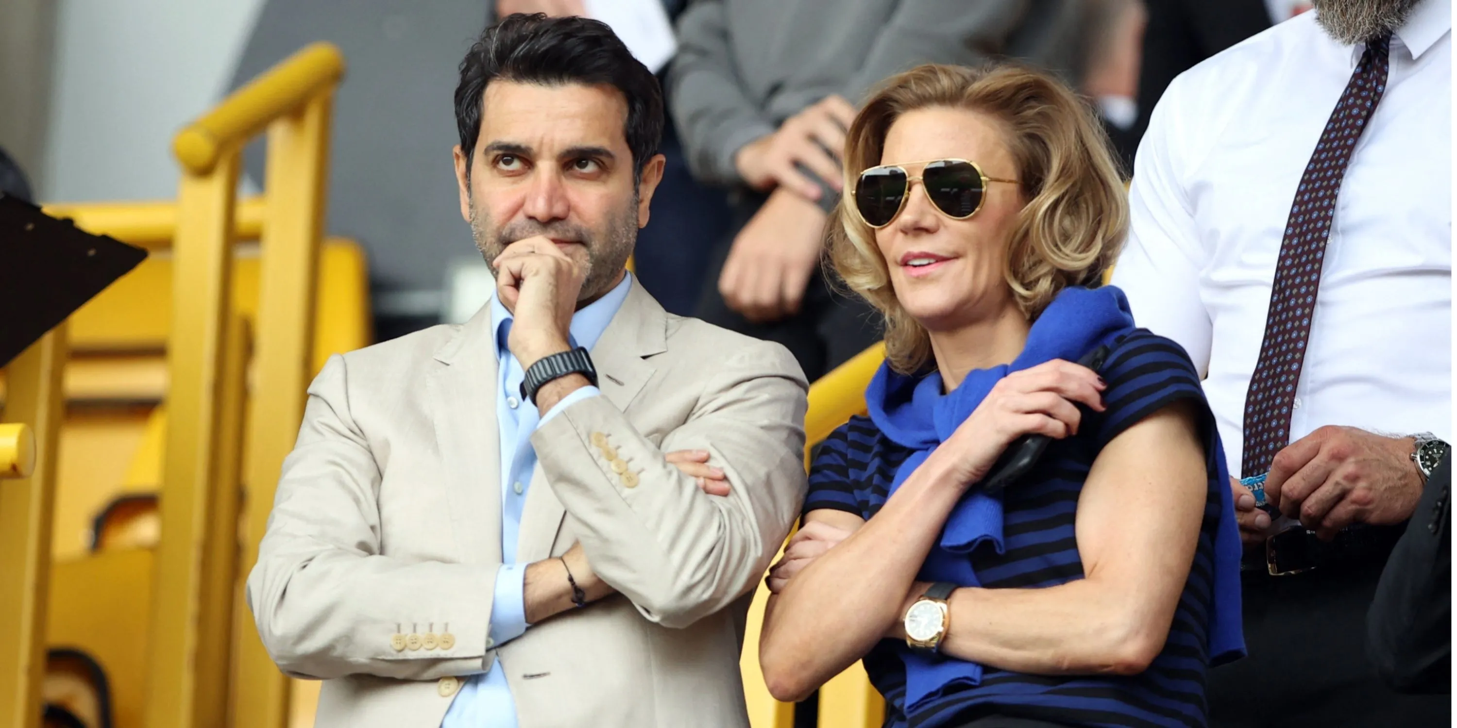 Chủ sở hữu một phần của Newcastle United, Mehrdad Ghodoussi và Amanda Staveley