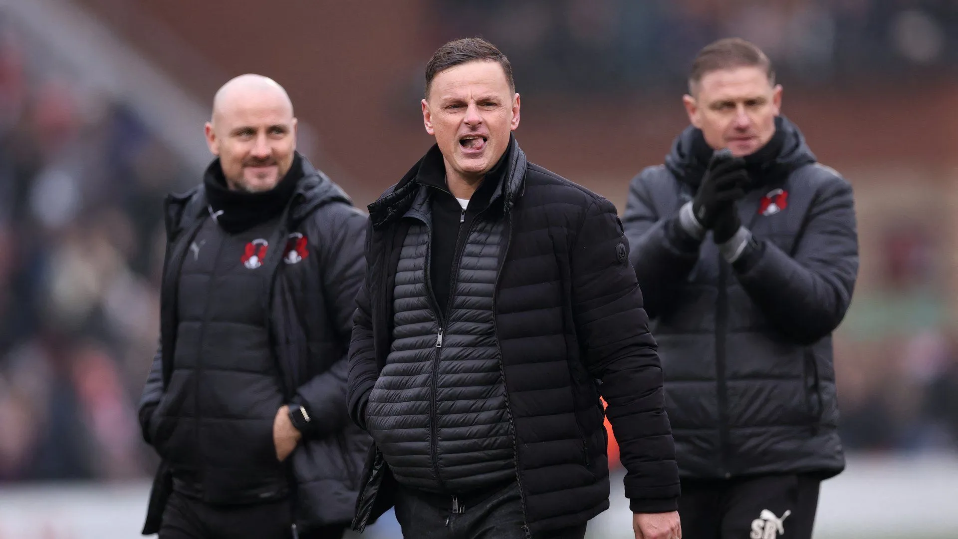 HLV Richie Wellens trong màu áo Leyton Orient