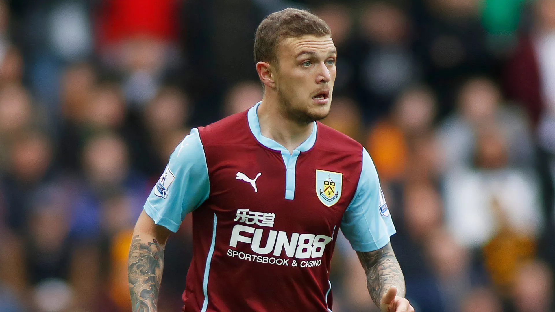Kieran Trippier thi đấu năng nổ trong màu áo một đội bóng tại Championship