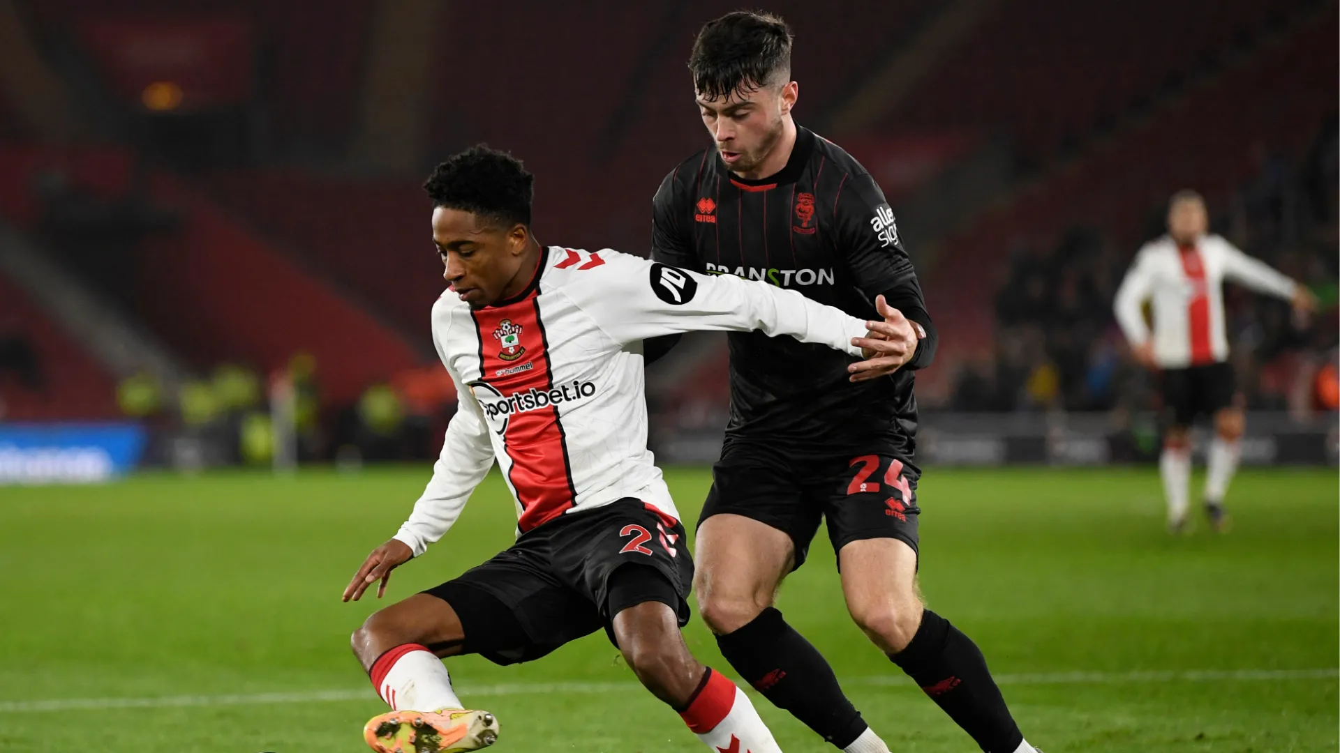 Sean Roughan thi đấu cho Lincoln City