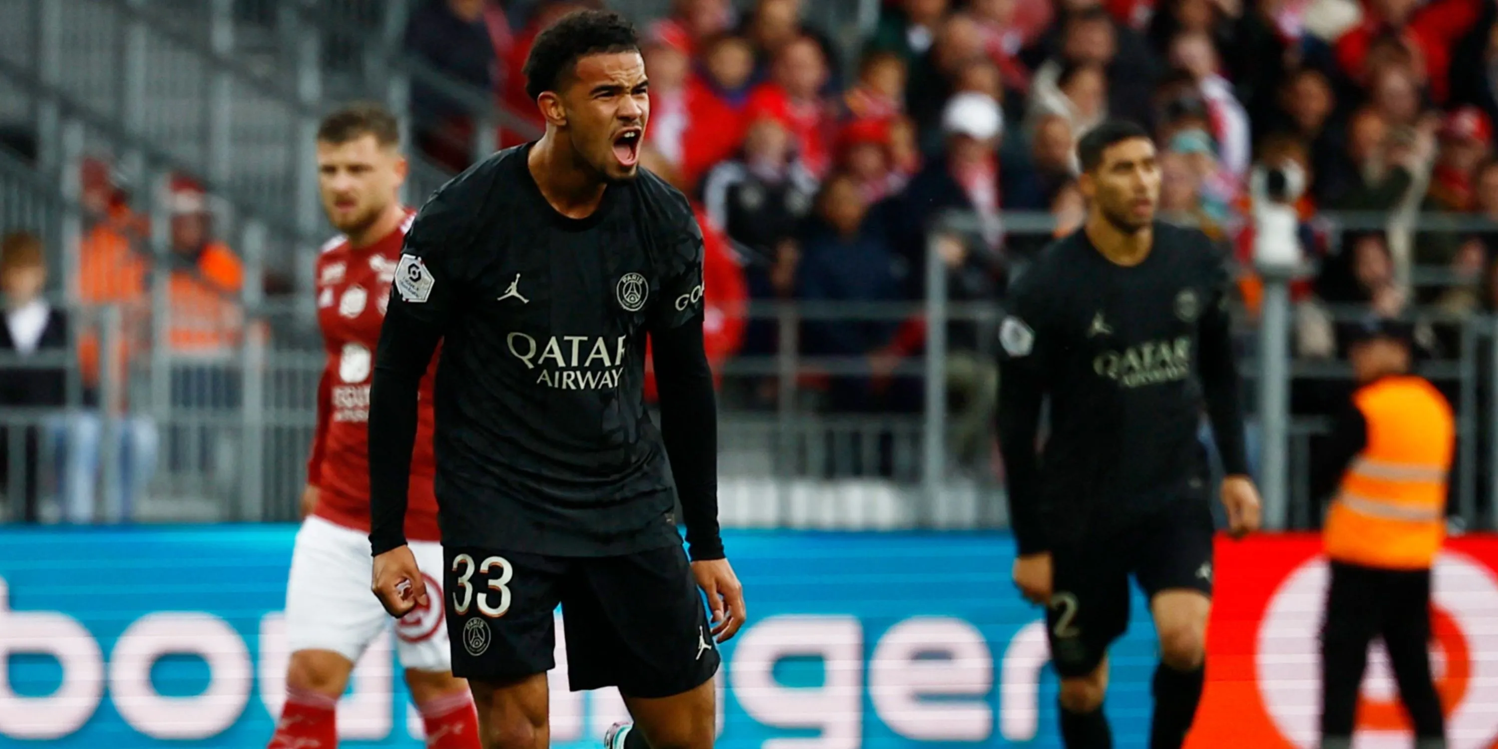 Tiền vệ trẻ Warren Zaïre-Emery của PSG, cầu thủ được Arsenal liên hệ chuyển nhượng