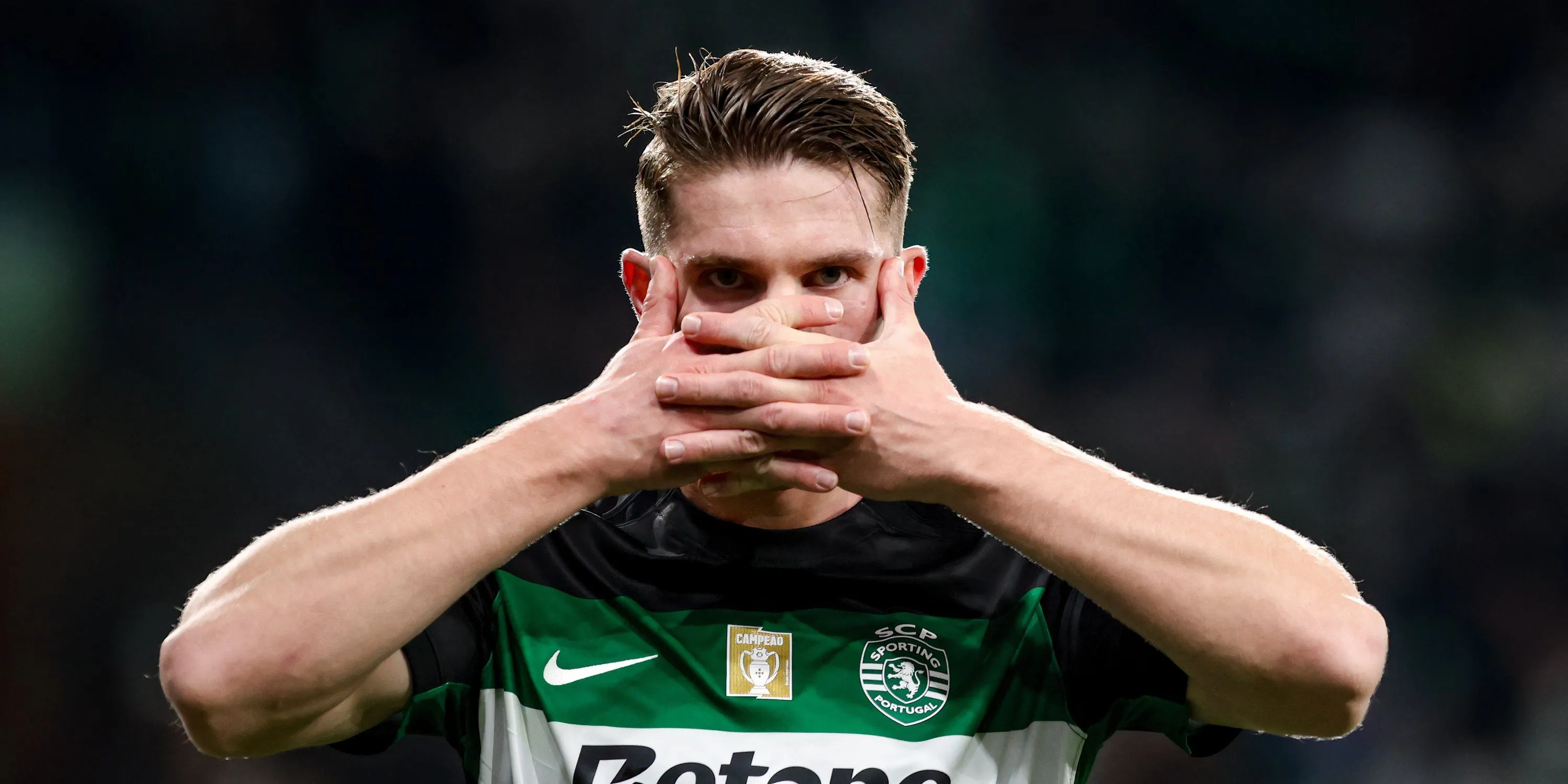 Viktor Gyokeres trong màu áo Sporting Lisbon, mục tiêu chuyển nhượng hàng đầu của Arsenal.