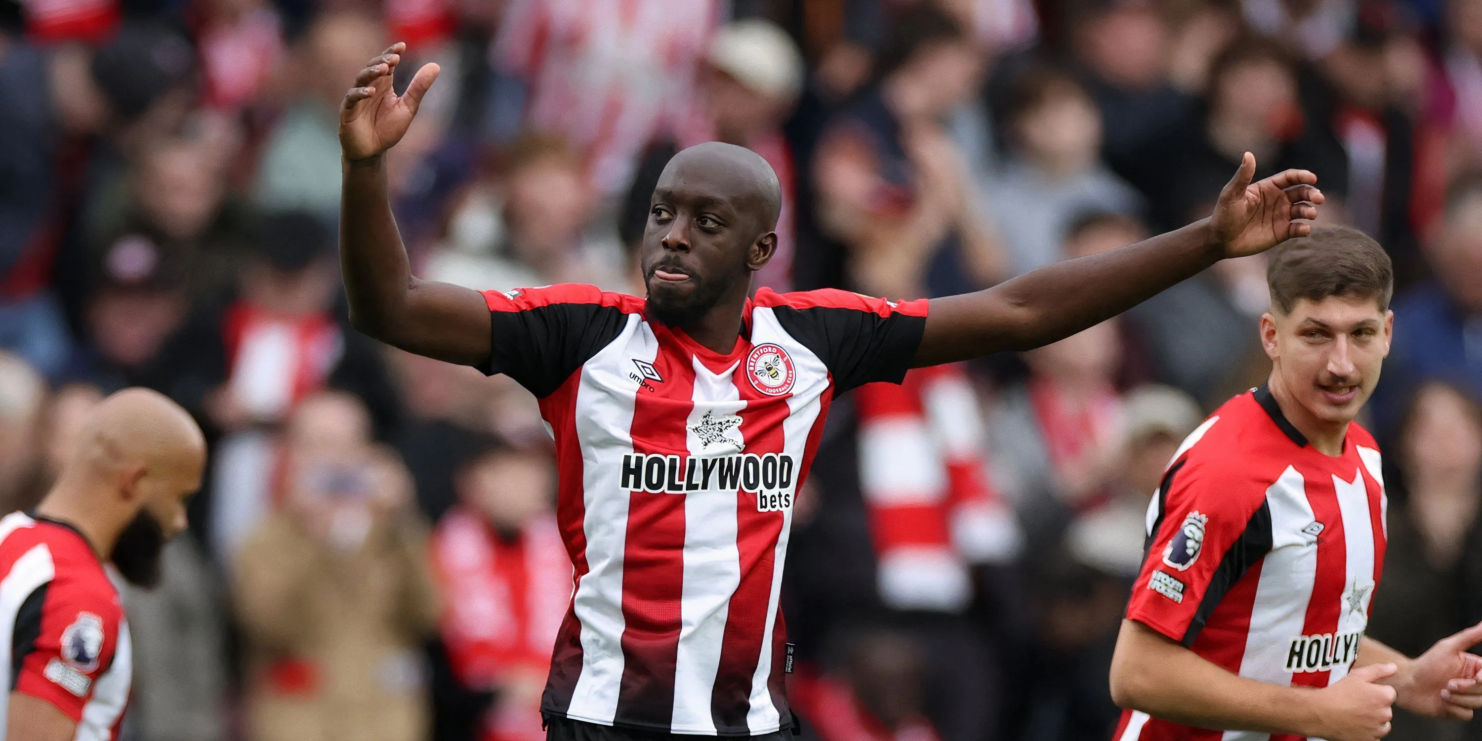 Yoane Wissa nổi bật ở Premier League trong màu áo Brentford