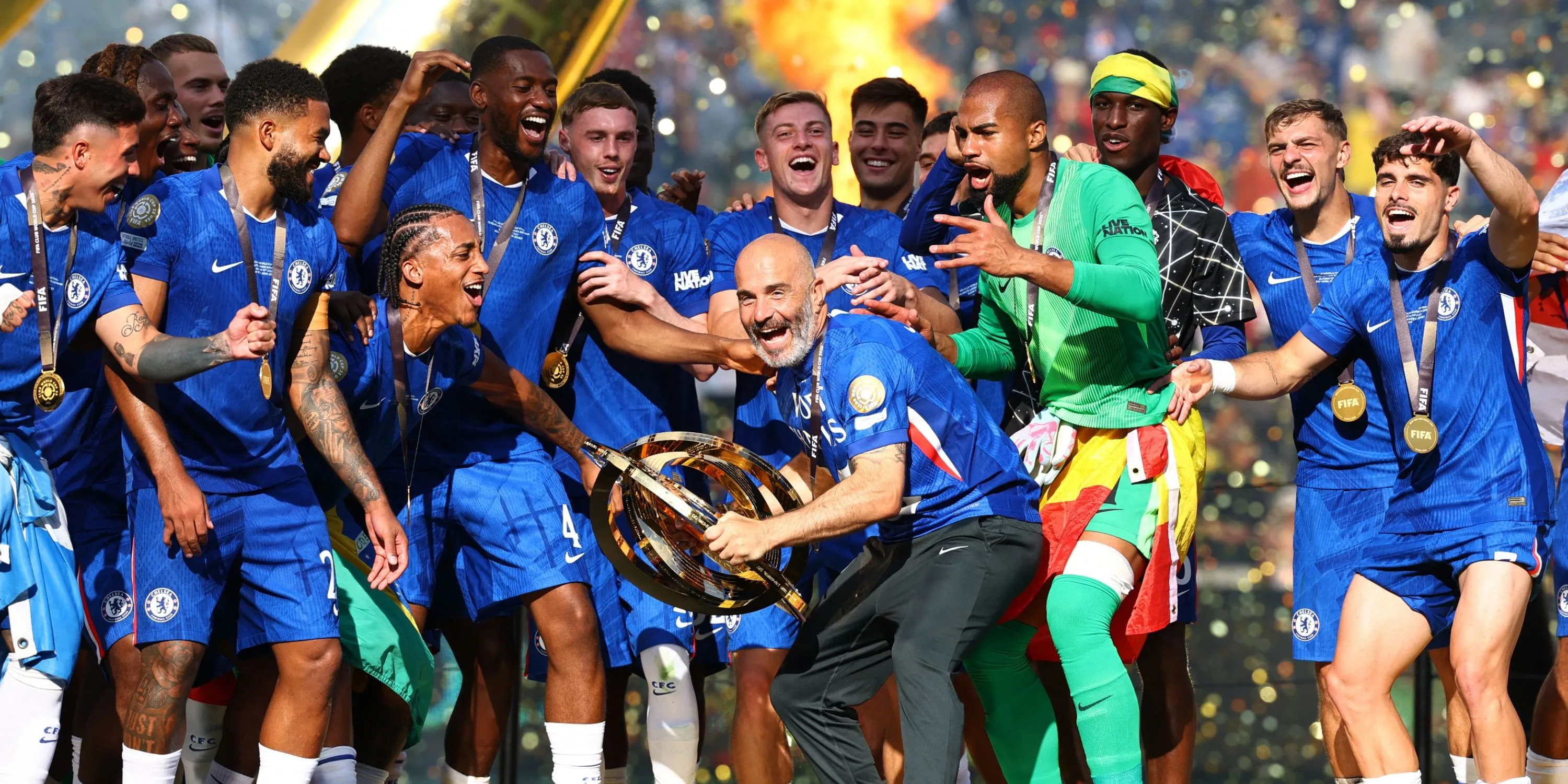 Chelsea ăn mừng chức vô địch FIFA Club World Cup, thể hiện tinh thần lạc quan trước mùa giải Ngoại hạng Anh mới