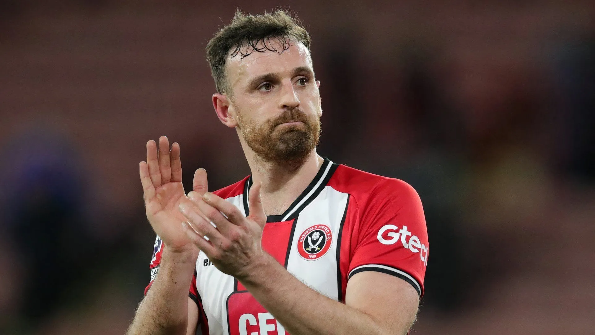 Hậu vệ Jack Robinson của Sheffield United, mục tiêu chuyển nhượng Wrexham.