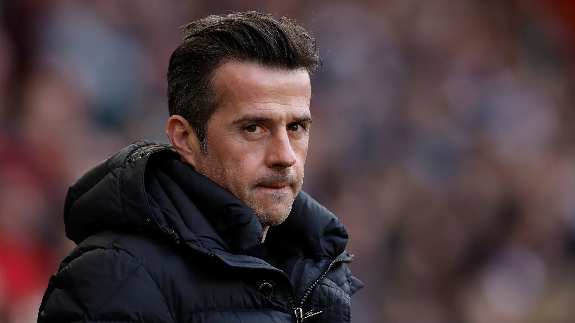 HLV Marco Silva của Fulham trên sân