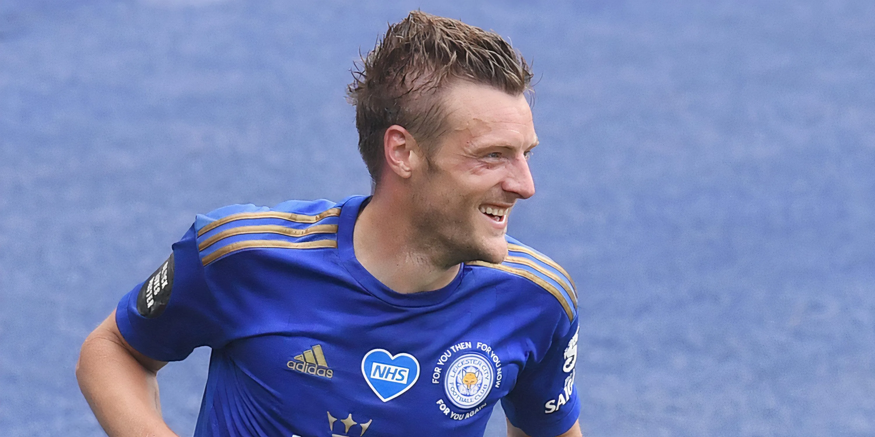 Jamie Vardy ăn mừng bàn thắng, thể hiện đẳng cấp tại Premier League